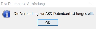 Verbindung erfolgreich